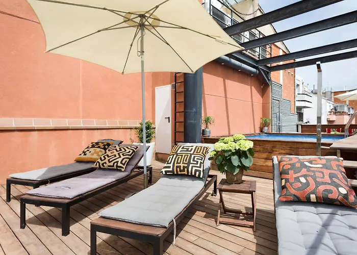 Apartment Barcelona Rentals - Pool Terrace In City Center